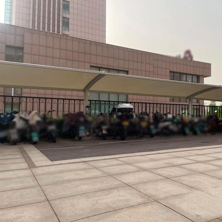 富平县膜结构电动车棚